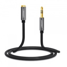 Adaptor Audio 3.5mm - 3.5mm UGREEN AV118, 1m, Negru foto