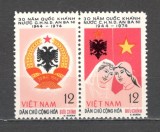 Vietnam de Nord.1974 30 ani Republica Populara Albania-pereche SV.218