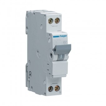 Hager MJ540J Siguranta 40A, 1P+N, 4.5kA - 3250614332852