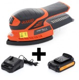 Aparat de slefuit cu microvibratie 18V X-SERIES KraftDele KD1768 + 2.0 Ah