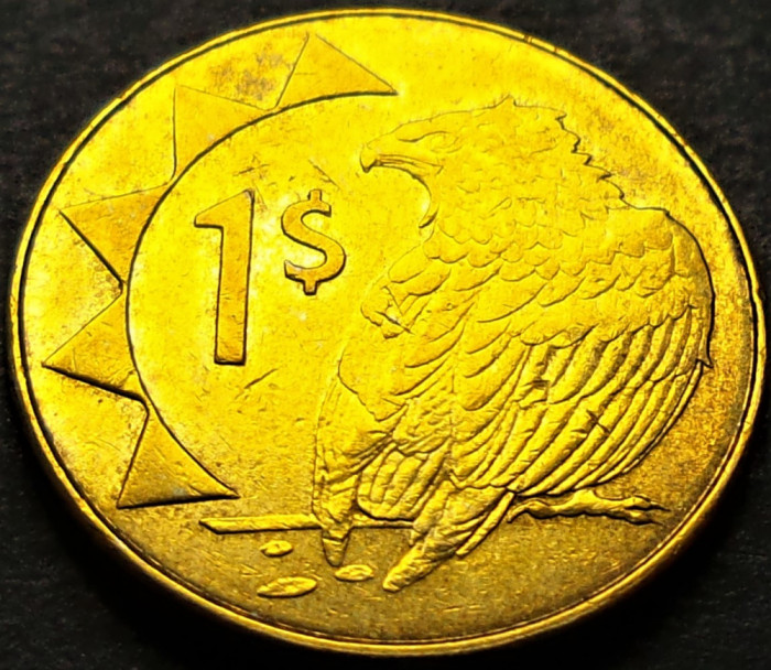 Moneda exotica 1 DOLAR - NAMIBIA, anul 2010 *cod 271 B