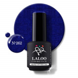 262 Shimmering Dark Denim blue | Laloo gel polish 15ml, Laloo Cosmetics