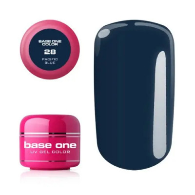 Gel UV Silcare Base One Color - Pacific Blue 28, 5g foto