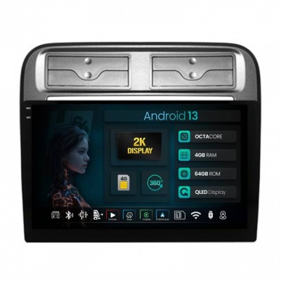 Navigatie 2K Fiat Punto / Fiat Linea 2007-2014 4GB RAM Android 13 Octacore Slot Sim 4G DSP GPS Wi-FI Carplay Android Auto USB Bluetooth Waze Touchscre foto