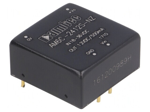Convertor DC/DC 6W 18-36V la 12V 500mA