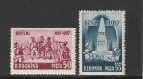 ROMANIA 1957 LP 445 - 520 DE ANI RASCOLA DE LA BOBALNA SERIE MNH