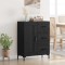 vidaXL Bufet cu sertar Stejar negru 69.5 x 34 x 90 cm Lemn compozit 881629