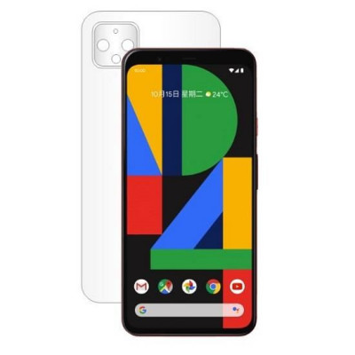 Folie Spate Compatibila cu Google Pixel 4 XL - AntiSock Ultrarezistenta Autoregenerabila UHD Invizibila foto