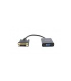 Cablu adaptor DVI-D 24+1p tata digital - VGA mama 15cm Well
