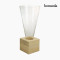 Vaza Sticla Lemn - Pure Crystal Deco Colectare by Homania