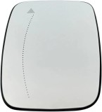 Geam oglinda Nissan Primastar 02.20; Renault Trafic 04.20, stanga, incalzire; sticla asferica; sticla crom; 2 gauri / 2 pini; cu functie asistenta