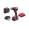 SKIL 3075 HA masina de gaurit cu percutie, 0-500/0-1800/min, compact Brushless, geanta de transport+set de 6 biti, incarcator, 2xAccu