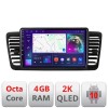 Navigatie Subaru Outback Legacy C-SU02 Android Octa Core Ecran 2K QLED GPS 4G 4+32GB 360 KIT-SU02+EDT-E409-2K CarStore Technology