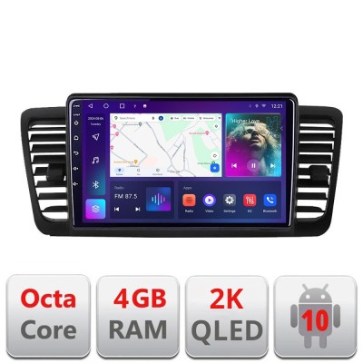 Navigatie Subaru Outback Legacy C-SU02 Android Octa Core Ecran 2K QLED GPS 4G 4+32GB 360 KIT-SU02+EDT-E409-2K CarStore Technology foto