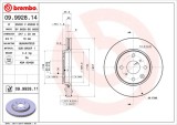 BREMBO 09.9928.11 PRIME LINE - UV Coated Disc frana