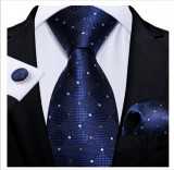 Set cravata + batista + butoni - matase - model 231