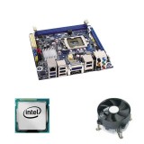 Kit Placa de Baza Mini-ITX Intel DH67CF, Intel Quad Core i5-2400S, Cooler