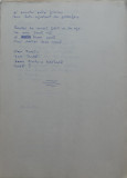 Cumpara ieftin Manuscrisul unei poezii de Gheorghe Tomozei din volumul Tara lui Fat Frumos 1976