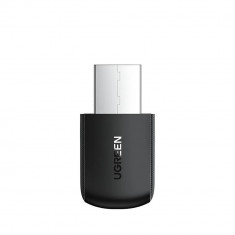 Adaptor de rețea extern USB dual-band Ugreen - WiFi 11ac AC650 negru (CM448)