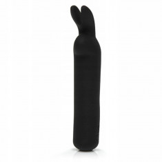 Vibrator - Happy Rabbit - Bullet vibrator reîncărcabil negru