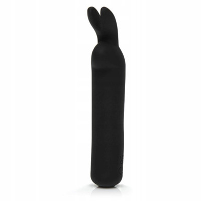 Vibrator - Happy Rabbit - Bullet vibrator re&amp;icirc;ncărcabil negru foto