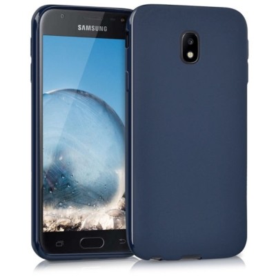 Husa Pentru SAMSUNG Galaxy J3 2017 - Luxury Slim Mat TSS, Bleumarin foto