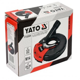 Sistem aspirare praf si aparatoare Yato YT-82994, 115/125 mm, pentru polizor  unghiular | Okazii.ro