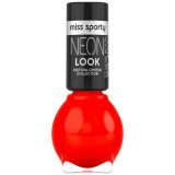 MISS SPORTY LAC DE UNGHII NEON LOOK, 03, 7 ML