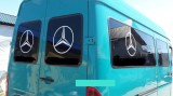 Sticker Auto Mercedes Gri 35cm - Tuning Exterior, Ornamente Auto