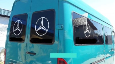 stiker mercedes GRI foto