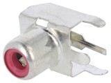Conector RCA mamă unghi 90&deg;