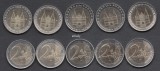 GERMANIA 2 euro 2006 A, D, F, G, J, Schleswig-Holstein
