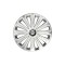 Set 4 capace roti Cu Inel Cromat Trend R16 Compatibil Cu Fiat