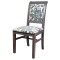 SCAUN KING TAPITAT STOFA AQUA CLEAN - Wenge Negru