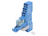 Releu DPDT 24VDC 8A 250VAC, Finder