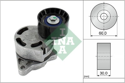 INA 534 0181 10 Intinzator curea, curea distributie foto