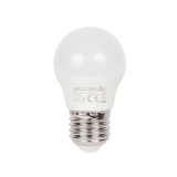 Bec LED sferic G45 E27 6W lumina calda LC 3000K (include taxa timbru verde 0.40 lei) Valcor VLC11007
