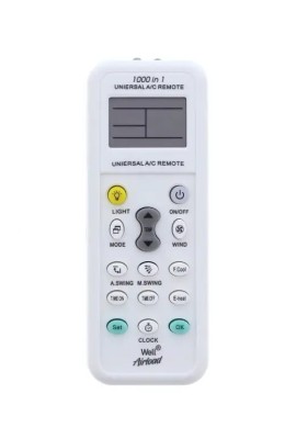 Telecomanda universala pentru aparate de aer conditionat Well RC-AC-AIRLOAD-WL foto