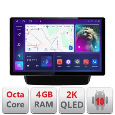 Navigatie dedicata Subaru Forester 2017-2020 N-forester20 Edonav ecran 13&amp;quot; 2K 8 si 128 Android Waze USB Navigatie 4G 360 Toslink Y CarStore Technology foto