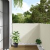 Gossi paravan de balcon, alb, 500x120 cm, pvc