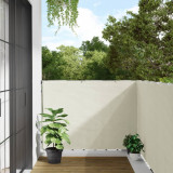 Paravan de gradina, alb, 300x120 cm, PVC GartenMobel Dekor, vidaXL