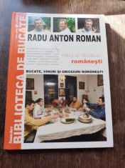 MESE SI OBICEIURI ROMANESTI - RADU ANTON ROMAN foto