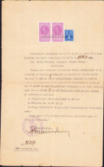 HST A1412 Certificat 1934 poliția Piatra Neamț foto