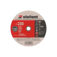 disc abraziv pentru metalinox ELEFANT 230*2,5*22,23 Innovative ReliableTools
