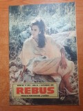 Revista rebus 1 septembrie 1990 - revista de divertisment - total necompletata