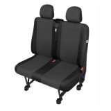 Husa bancheta cu doua locuri Ares Van DV2 Tailor Made pentru Renault Trafic 3 2014-, Opel Vivaro 2 2014-2019, Fiat Talento 2016-, Nissan NV300, 2014-