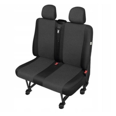 Husa bancheta cu doua locuri Ares Van DV2 Tailor Made pentru Renault Trafic 3 2014-, Opel Vivaro 2 2014-2019, Fiat Talento 2016-, Nissan NV300, 2014- foto
