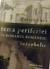 Tema periferiei in romanul romanesc interbelic foto