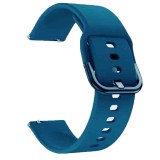 Cumpara ieftin Curea din silicon compatibila cu Fossil Gen 3 Smartwatch, Telescoape QR, 22mm, Aqua Green