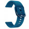 Curea din silicon compatibila cu Huawei Watch GT 2 46mm, Telescoape QR, 22mm, Aqua Green